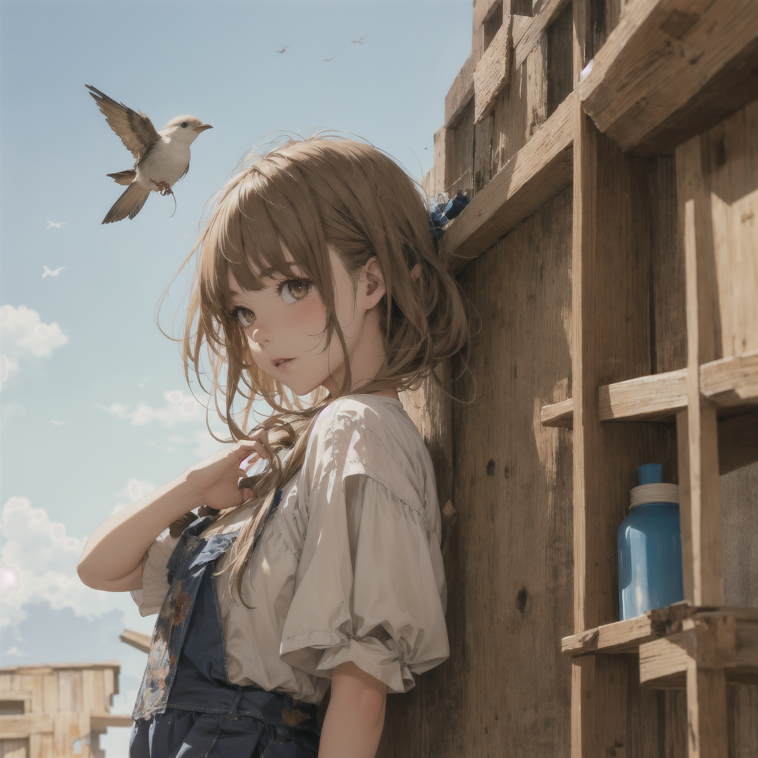 人物を描いたAIイラスト