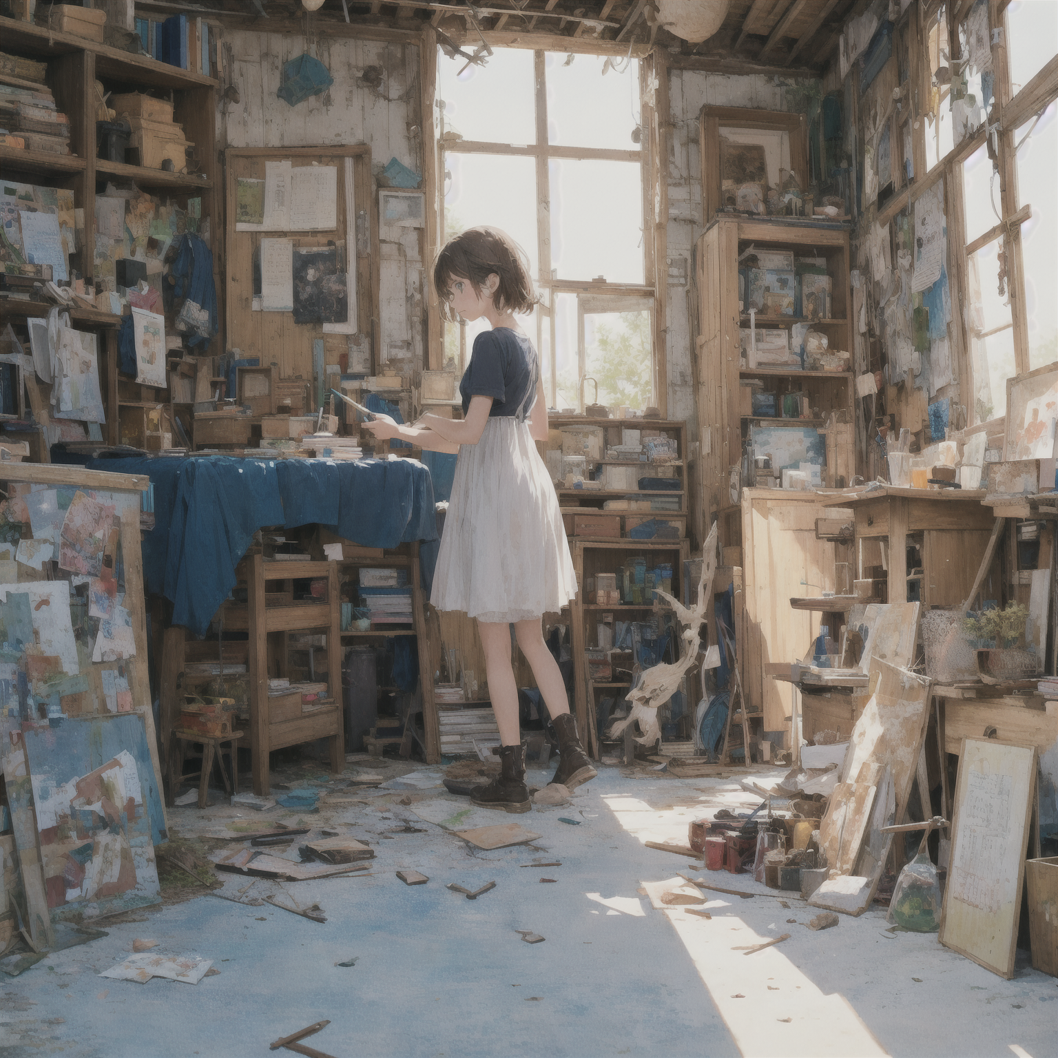 人物を描いたAIイラスト