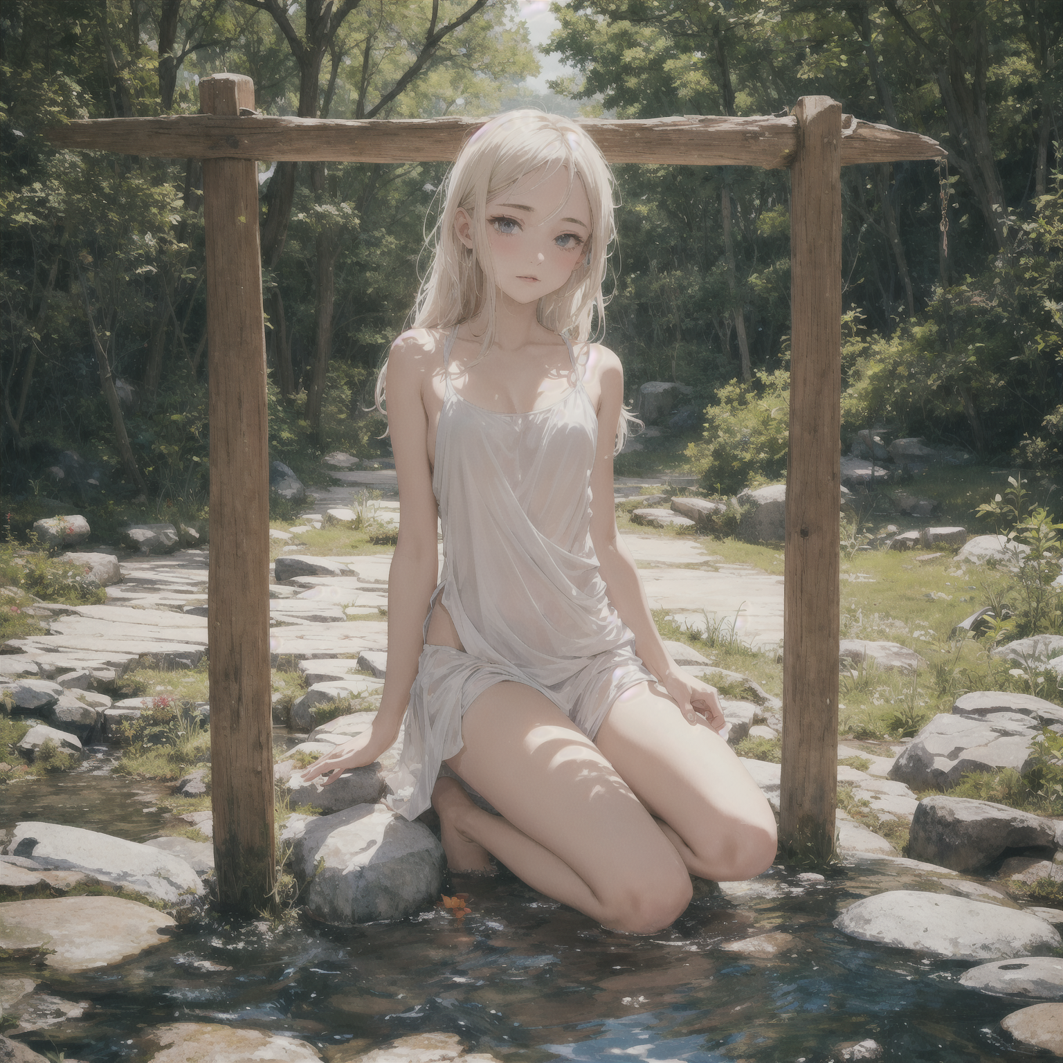 人物を描いたAIイラスト