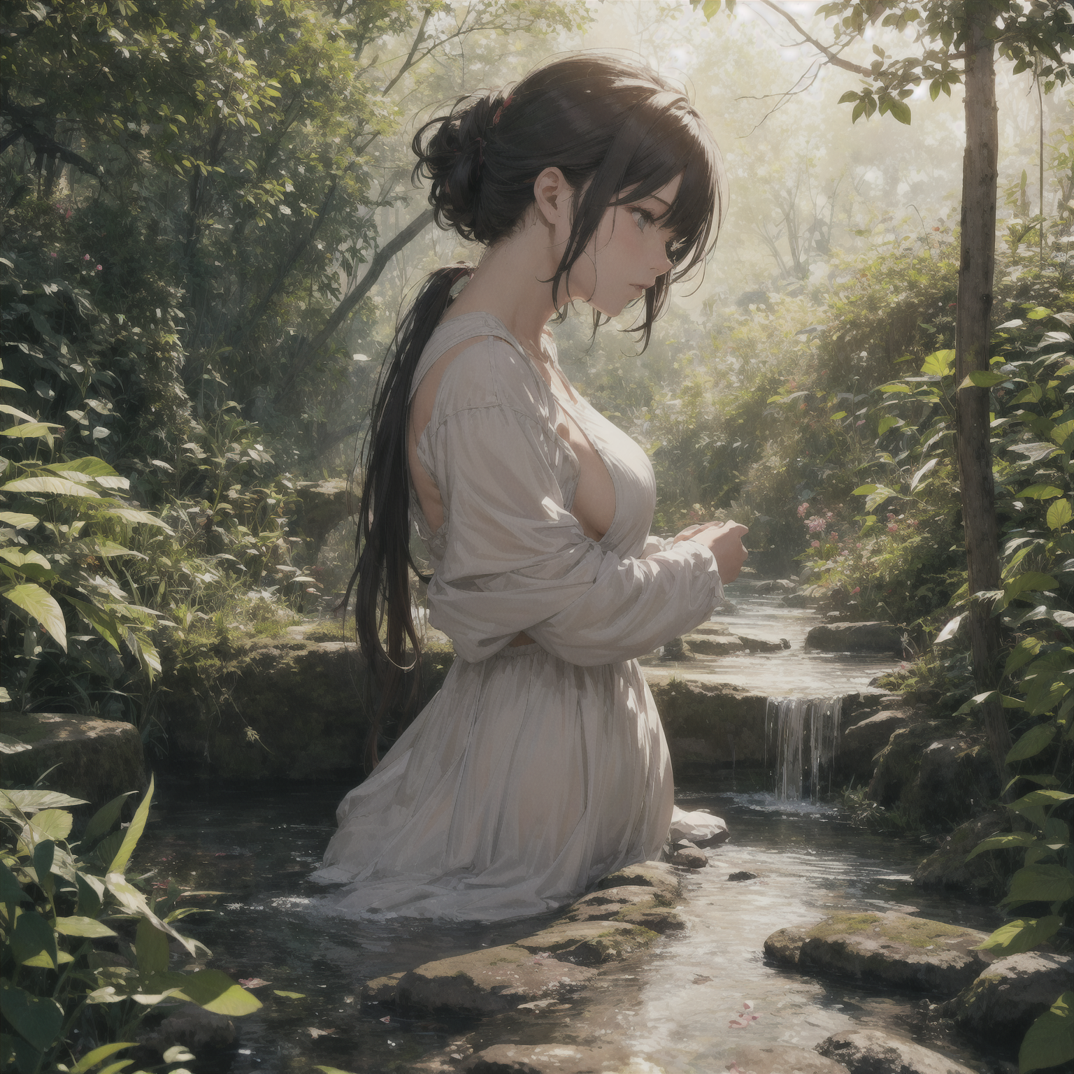 人物を描いたAIイラスト