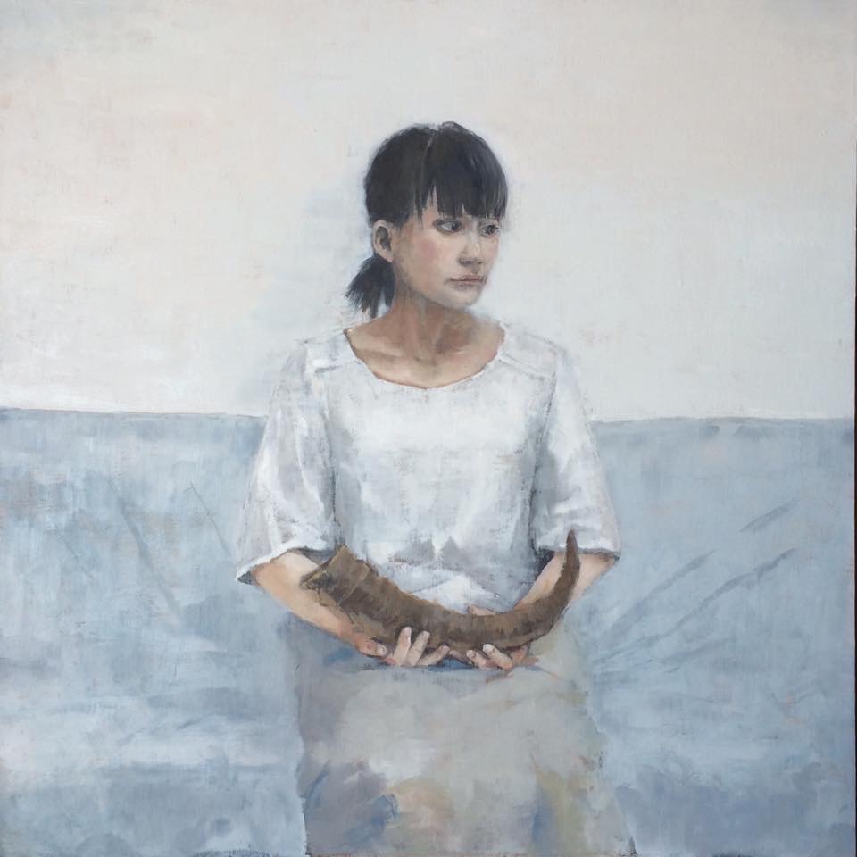 人物を描いた油彩画